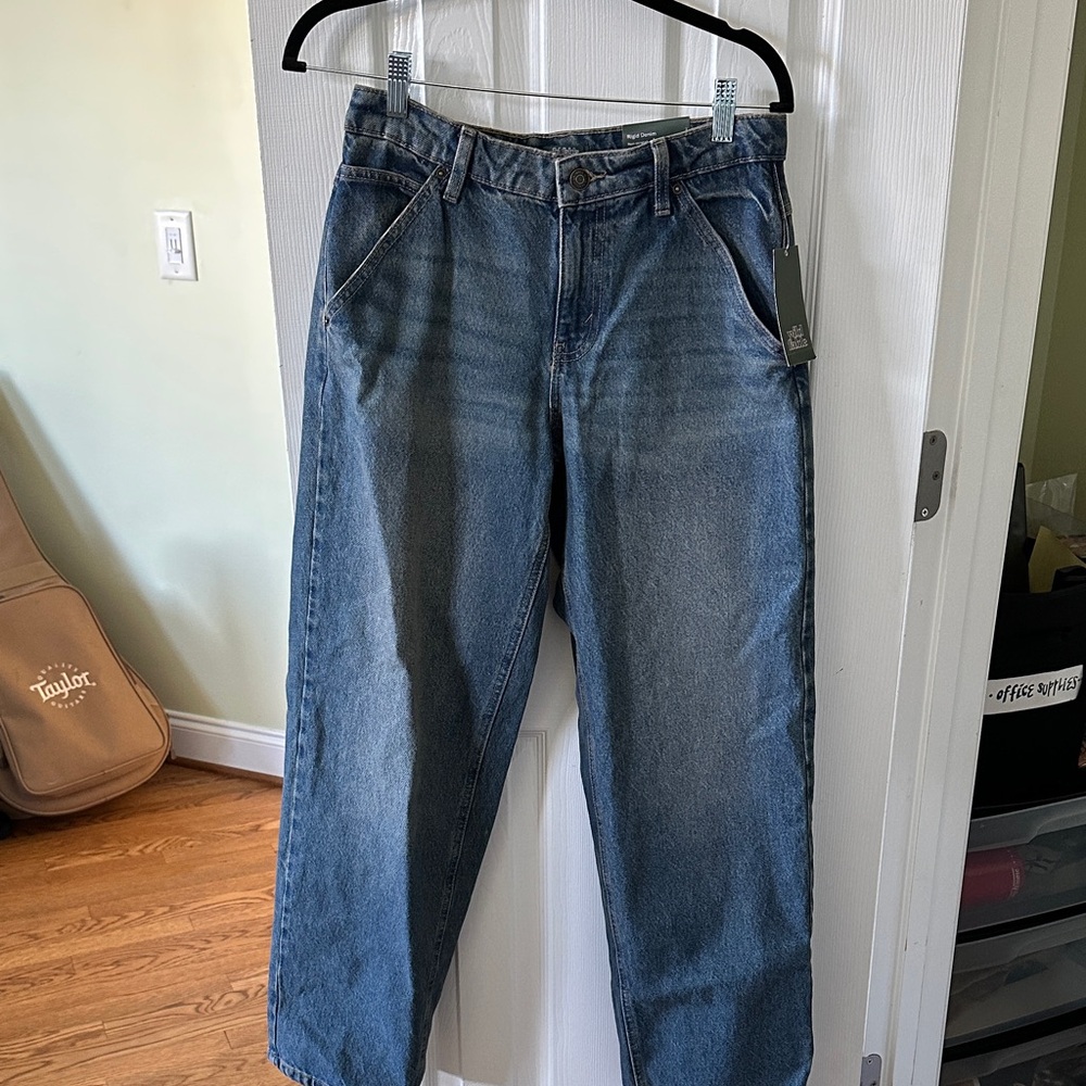 NWT Wild Fable Mid-Rise 90s Relaxed Straight Jeans - Size 2